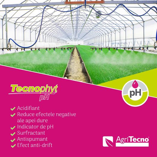 #TecnophytpH Fertilizer with acidifying activity – non-foaming surfactant that improves the activity and effectiveness of other foliar products and nutrients. Improves chemical properties, superior pe…